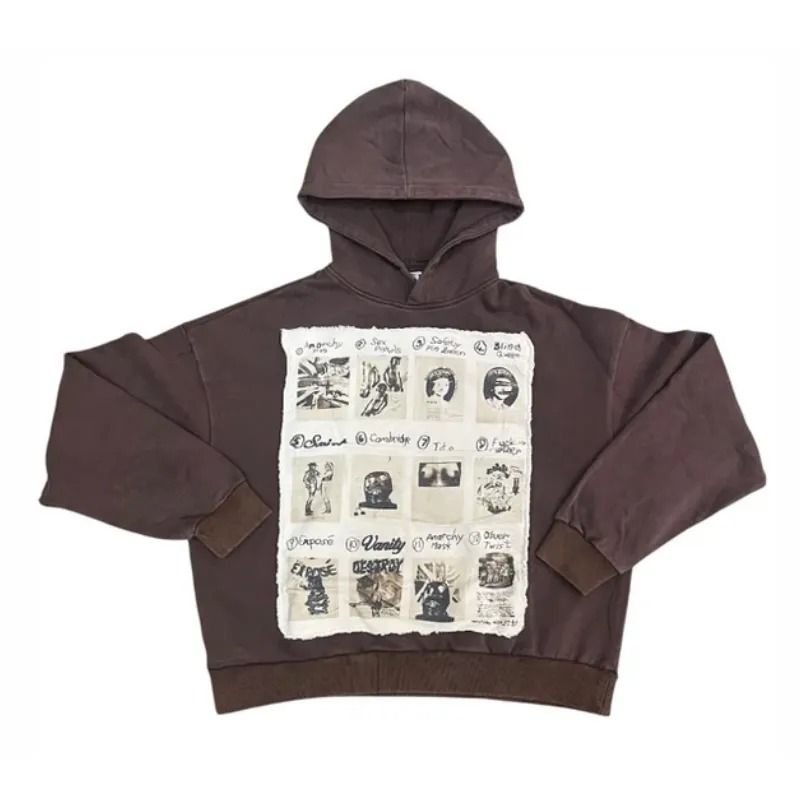 Brown Saint Vanity Sex Pistols Hoodie Brown Saint Vanity Sex Pistols Hoodie