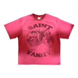 Red Saint Vanity Dissolve Griffin Tee