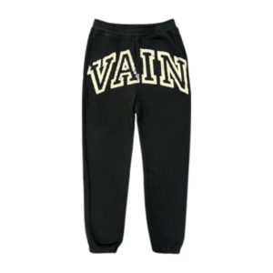 Saint Vanity Black Vain Sweatpants Classic Fit