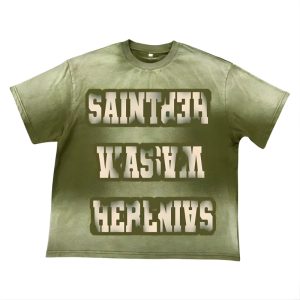 Saint Vanity Olive Green Was Here Tee