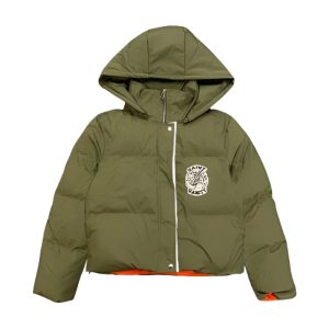 Saint Vanity Olive Puffer Jacket