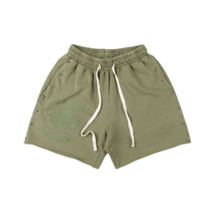 Saint Vanity Olive Green Shorts