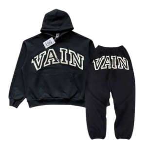 Saint Vanity VAIN Hoodie Jogger Set Black