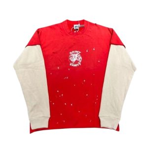 Red Saint Vanity Cutoff Layered Thermal LS Tee