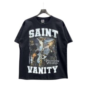 Saint Vanity Blurry Cross T-Shirt