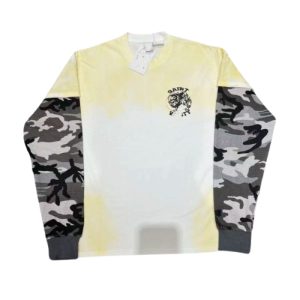 Saint Vanity Grey Camo Griffin Thermal Longsleeve