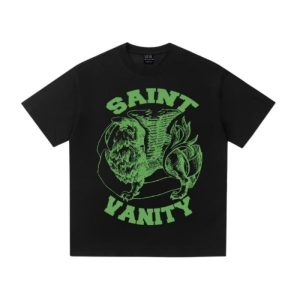 Saint Vanity Griffin Tee BlackGreen